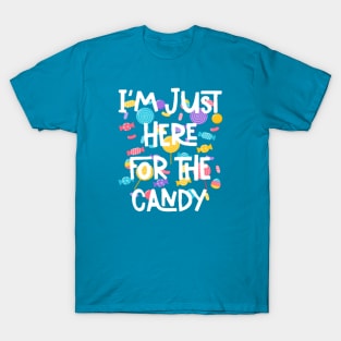 Funny Easter Bunny I'm Just Here For Easter Candy Kids Boys T-Shirt